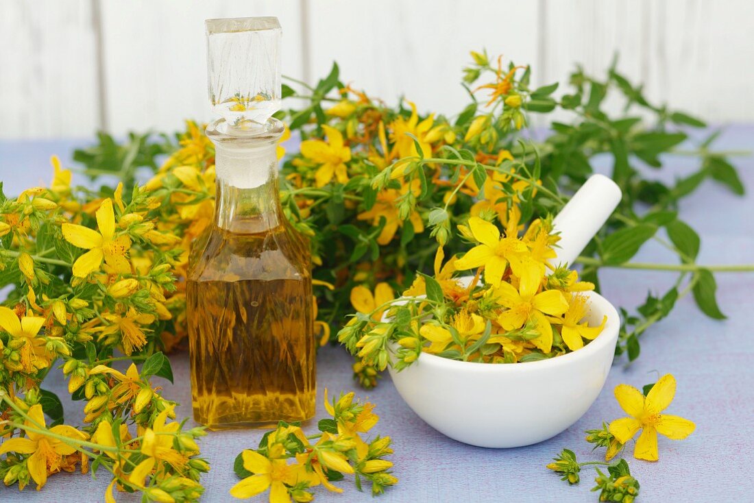 Flor y aceite de hipérico